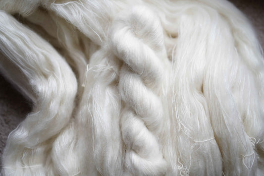 Cloud-Like Mohair Silk Lace Yarn | 656 yds | Japanese Mill