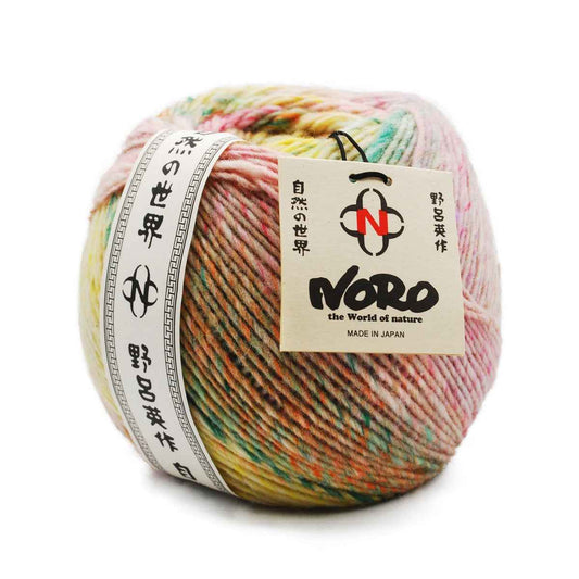 Noro Viola Yarn | 100% Wool Worsted Weight | Self-Striping Colors