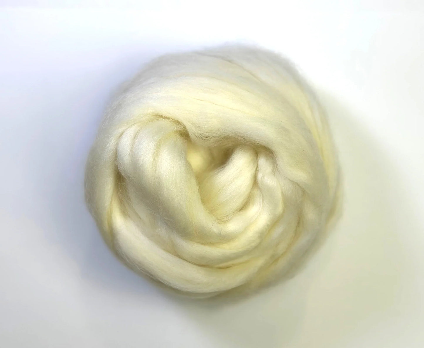 Cashgora Roving - Natural white